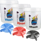 ScratchShield Bucket Wash/Rinse/Wheels + ScratchShields