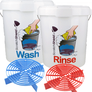 ScratchShield Bucket Wash & Rinse + ScratchShields